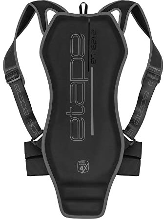 Etape Unisex ungdom, 2095110_L, sporthjälm, svart, L (175–185 cm)