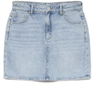 Vero Moda Vmtessa HR DNM Jupe Mix GA Noos Jupe en Jean Femme