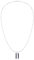 Tommy Hilfiger Jewelry Halskette mit Anhänger für Herren aus Edelstahl mit einer Gravierten Plakette - 2790599