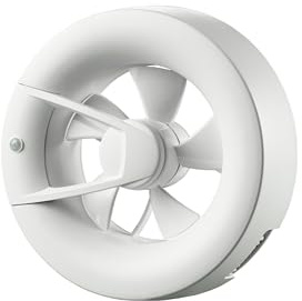Ventilateur mural et de plafond à économie d'énergie Arc Blanc NW 100 mm