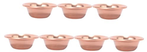 Cabilock 7pcs Buddhist Ritual Water Cup Buddhism Bowl Home Accessory Offering Bowl Delicate Tabletop Buddhism Cup