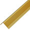 PRIOstahl Treppenkantenprofil Treppenprofil Winkelprofil Selbstklebende Leiste - 1 Stück Farbe: Gold Ausführung: 20 x 30 x 2 mm Länge: 1340 mm geriffelter Treppenkantenschutz aus Aluminium