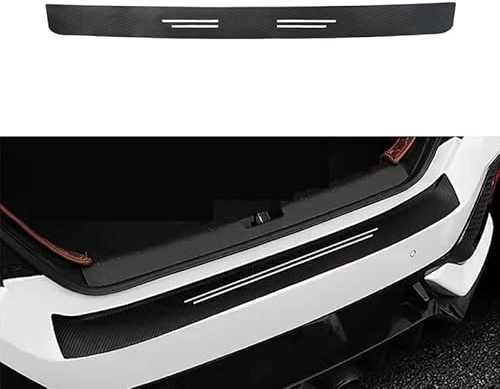 Ladekantenschutz Folie für Skoda Karoq NU7 I 2017-2022 2023 2024, Auto Schutzleiste Hintere Stoßstange Kofferraum Lackschutzfolie Auto Zubehör