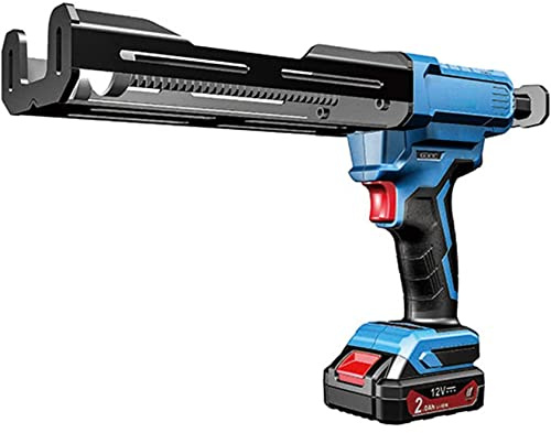 Elektrisk tätningspistol, trådlös dubbel patron professionell tätnings- och självhäftande pistol med batteri och laddare för fyllning och tätning