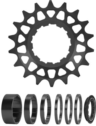 Generisk cykel singlespeed frihjul – 16Z/18Z ersättningsfrihjul, bakhjul – för utomhus, staden, street, mountainbike, racercykling vuxna nybörjare ungdomar