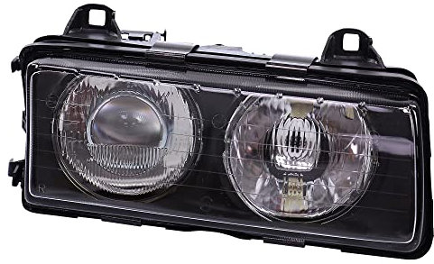 BESTPRICE 1x phares avant Phare principal droit (côté passager) Compatible avec BMW Série 3 (E36), 3 Cabriolet (E36), 3 Coupé (E36)
