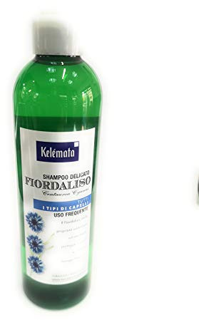 Kelémata, Shampoo Delicato al Fiordaliso, 250 ml Idrata e Protegge i Capelli Fragili con Azione Emolliente e Addolcente, Ideale per Capelli Sottili e Fragili, Adatto a Tutta la Famiglia