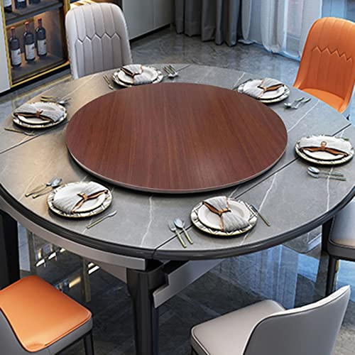 Piatto girevole in legno per tavolo da pranzo rotondo, centrotavola per feste, eventi e riunioni di famiglia, ideale per spuntini e antipasti