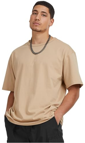 Urban Classics Thé Organique Basique T-Shirt, Beige Union, L Homme
