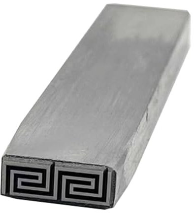 HPFHSJ Schlagbuchstaben Personalisierter Metall-Handstempel, Schmuckstanzstempel, für Stempelstanzer Metallschmuck Leder Holz(Figure6)