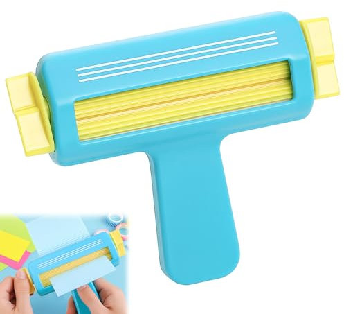 Zyluniy Herramienta de Quilling de Papel, Crimpadora de Papel, Papel para Engarzar Papel y Hojas de Cartón, Máquina de Cartón Ondulado,Herramienta de Corrugado para Virutas,Quilling Moldeador de Ondas