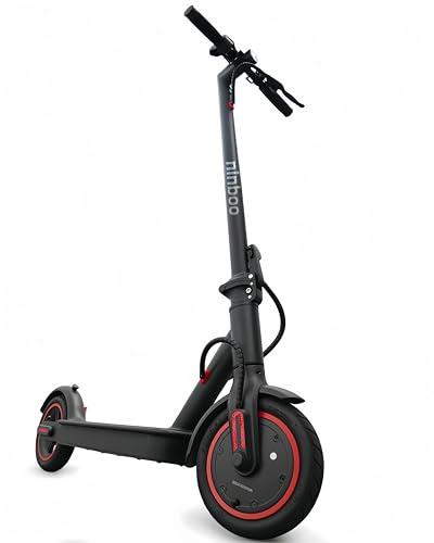 ninboo N1 Electric Scooter, Renewable Battery & Power Recovery, up to 25 km/h & 30 km Range, 8.5 Widened Pneumatic Tires, Foldable E Scooter with APP and Cuise Control (N1 LITE (20 Km Range))