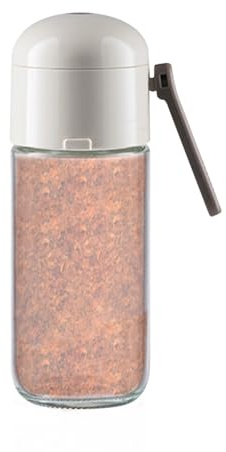 Bicchiere per saliera – Shaker per condimento quantitativo impermeabile | Contenitore per pepe e sale tipo pressa, Shaker in Abs PP per sali, spezie di pepe e uso in cucina