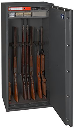 Waffenschrank Waffentresor Gun Safe N 1-10 (1548x648x418mm) Klasse N/0, 10 Waffenhalter
