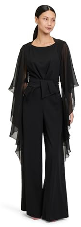 Vera Mont Damen 0071/4825 Stola, Schwarz (Jet Black 9042), Small (Herstellergröße: S)