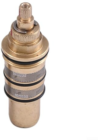 HEBEOT Kit Di Riparazione per Valvola Termostatica Sostituzione in Ottone per Controllo Della Temperatura Della Doccia per Doccia Cartuccia Termostatica Miscelatore per Doccia, In Ottone