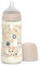 Suavinex, Biberon 360 ml, Biberon avec Tétine Symétrique SX Pro en Silicone à Débit Rapide (L). Avec Valve Anti-Colique. Silicone Fin Ultra-Doux. Pour Bébés, +6 Mois, Wonderland Rose Floral