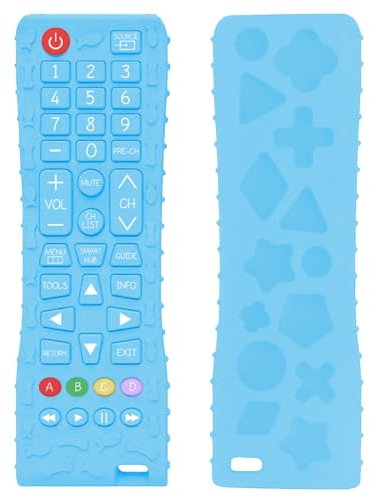 Mordedor de Juguete Mordedor de Silicona, Alivio de la Dentición Mordedores Juguetes Sin BPA, Mando a Distancia Juguetes para Bebés Juguete la Dentició para 3 a 9 Meses Bebes 6-12 Meses Regalos