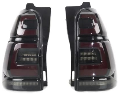 YMYYQW Antinebbia posteriore Luci posteriori per 4Runner 2003 2004 2005 2006 2007 2008 2009 Fanale posteriore a LED per auto Indicatore di direzione dinamico Luce di retromarcia Luce di stop