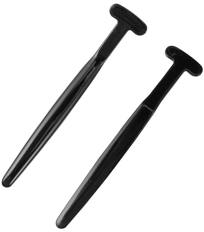 Hohopeti Raschietto per Rimuovere Residui e Alito Cattivo, Orale Quotidiana la Pulizia Orale e Spazzola la Lingua in Carbone di Bambù, Set da 2 Pezzi, Ergonomico e Riutilizzabile