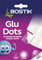 Bostik Extra Strong Glu Dots - Extra Strong, Double Sided Glue Dots, For Instant Fixing & Crafts, Easy to Use, No Mess, Clear, x64 Glu Dots
