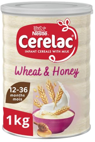 Cerelac Honey & Wheat Toddler Cereal with Milk | from 12 months+ | Toddler Cereal 1kg