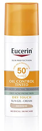 Eucerin Sun Face Oil Control Tinted Spf50 Medium 50ml