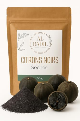 Limone nero in polvere, Loumi, pronto usato - 50 Gr Una spezia incredibile per la cucina.