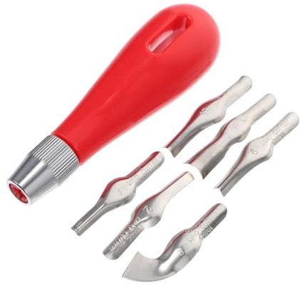 DOITOOL Coltelli Da Intaglio e Incisione Strumenti Per Intaglio Fai Da Te e Scultura in Legno Utensili Per Artigianato