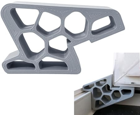 Topes de ventana, topes de puerta, cuña multifuncional, prácticos ganchos de puerta, abrazadera de ventana, tope de mano para mantener las puertas y los win-dows abiertos con accesorios fáciles para