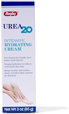 Rugby Urea 20% Intensive Hydrating Cream, 3 oz (85 g) (1 Pack)