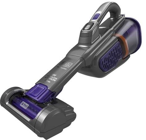 BLACK+DECKER Dustbuster Gen 11 Pet 18V 2.0AH with Charge Base Handheld Vacuum Cleaner, BHHV520BFP-GB