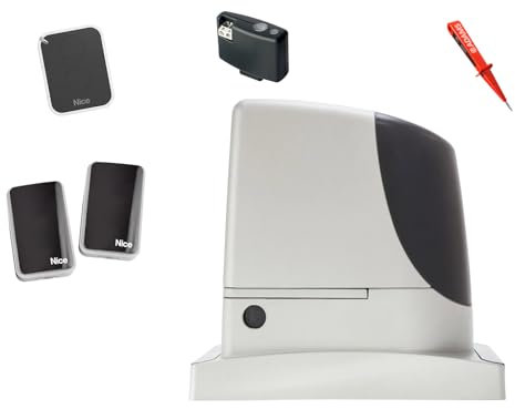 Nice RUN 1800 KIT Schiebetorantrieb 1800kg + 1x Handsender ON2E + Lichtschranken EPMB EADAMS Set 4in1