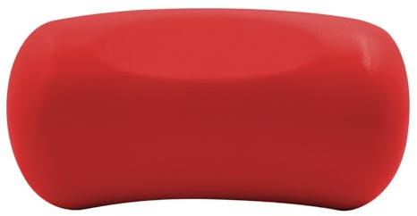 Cuscino da bagno impermeabile, 2 ventose antiscivolo per vasca da bagno, cuscino ergonomico in poliuretano per rilassamento testa, collo, spalle, riutilizzabile, supporto per collo e schiena, per