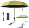 Nakazawa Pram Umbrella,Pram Parasol uv Protection, With Umbrella Clip Fixing Device, UPF 90+ UV Protect Pushchair Sun Parasol (yellowish green)