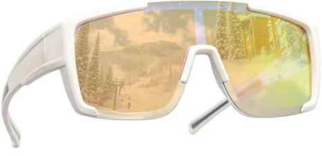 Yplkm Polariserade herrsolglasögon,Anti-glare lättviktsglasögon | trendiga UV-blockerande solglas - För baseboll, fiske, golf, löpning, cykling, strandaktiviteter och