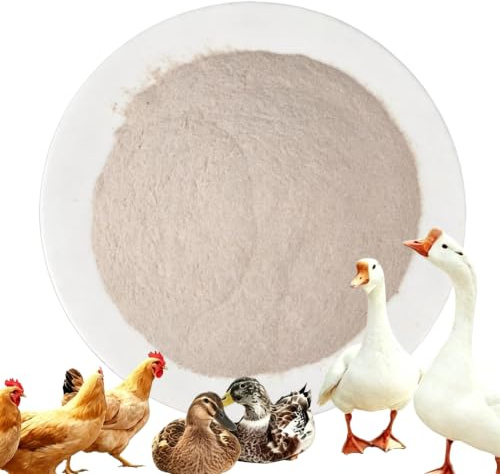 Yuziwi Natural Shell Lime - For Poultry, Chickens, Pigeons, Quails & Large Animals - 1kg/2.5kg/5kg (Powder, 5kg)