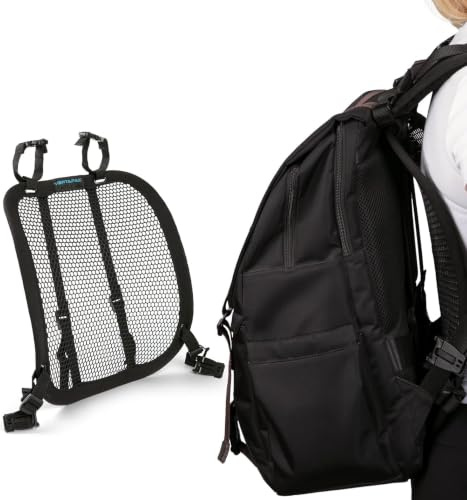 VentaPak Lightweight Ventilation Backpack Spacer - Frame for Hiking, Commuting & Biking Backpacks - Large Mesh Ventilation, Rucksack Frames for Improved Airflow Reduced Sweat