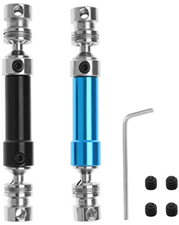 EMSea Eje de transmisión de coche RC compatible con WLtoys 12428 12423 1/12 eje de transmisión central trasero modelo de eje de transmisión accesorios de coche azul y negro