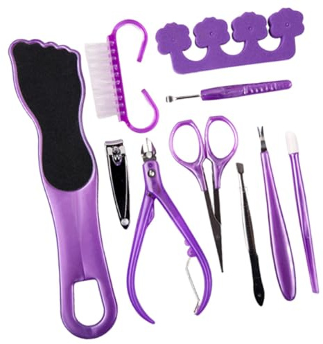 Mipcase 1set Pedicure Multifunzionale Con Raspa Per Piedi Rimuovi La Morta Accessori Per La Dei Piedi Colori Random