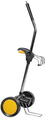 TEXAS Kübelkarre Gartenwagen für Blumenkübel 25–75 cm | Sackkarre 60 kg | höhenverstellbar, 190 mm Räder | runde/ovale/eckige Töpfe | rückenschonender Transport