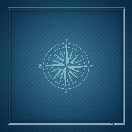 MTJ® Tapis de Bridge Prestige (Bleu) 78x 78 cm - Jersey Néoprène - Fabriqué en France