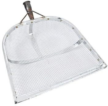 Jordfilter Trädgårdsskötsel Jordspade Metall Jordnötssil Jordspade Jordbruksfilter Sil Jordskyffel Jordnötsfilter (6MM) trädgårdsredskap