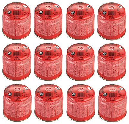 CASELLATO BOMBOLETTA Cartuccia CARTUCCE A Gas 190 GR Art. 1120S1 Kemper - con Sistema Sicurezza A Membrana - Offerta per 12 Pezzi