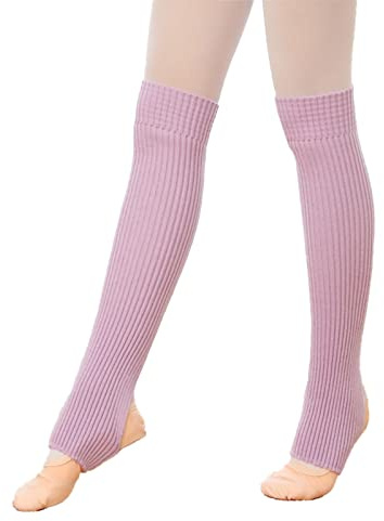 JK Home Ghette a maglia donna ragazza scaldamani per balletto danza fitness yoga leggings