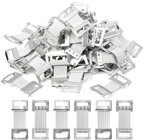 Verbandschnalle Elastische, 100 Pcs Elastic Bandage Clips Verbandklammern Ersetzen Bandage Wrap Clips Mullbinden klammern Clips für Verschiedene Arten Bandagen