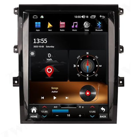 Autoradio stereo Android da 15,6 per Land Rover Discovery 5 (2010-2016) - CarPlay wireless, lettore DVD, navigatore GPS, ricevitore FM, Bluetooth, Wi-Fi 5G, impianto audio HIFI