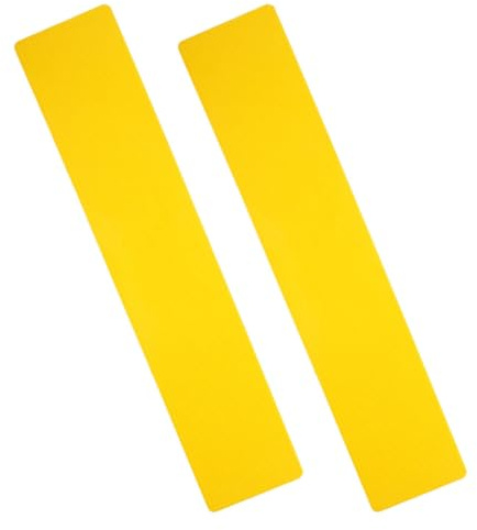 Homoyoyo 2pcs Yellow Tennis Court Floor Markers Flat Spot Markers for Basketball Football Badminton Sports Training Indoor Outdoor Tpe Non-slip Field Marking Discs