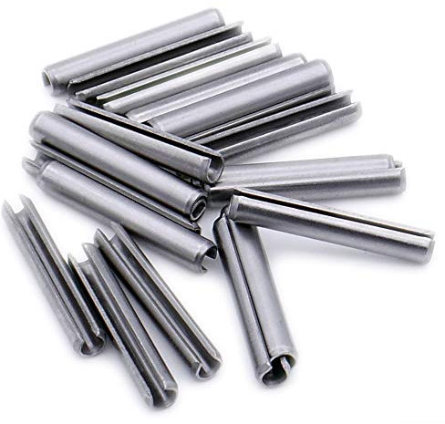 D4 (4mm x 20mm) Slotted Spring Pin (Heavy) - Stainless Steel (A1) (Pack of 20)