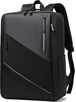 FANDARE Slim laptop ryggsäck skolryggsäck män kvinnor dagsryggsäck flerfärgad skarvning dagryggsäckar för affärsresor arbete fritid utomhus skolväskor dagryggsäckar